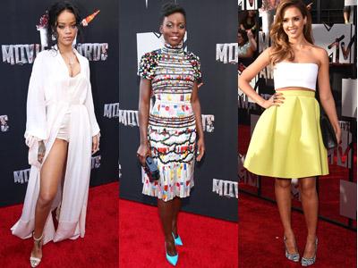 Inilah Para Selebriti dengan Busana Terbaik di Ajang MTV Movie Awards 2014!